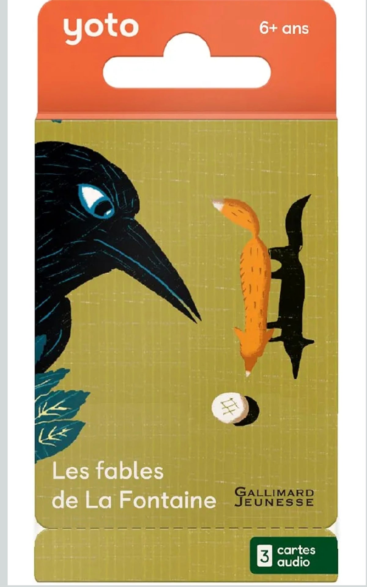 Carte audio - Les Fables de La Fontaine - Yoto