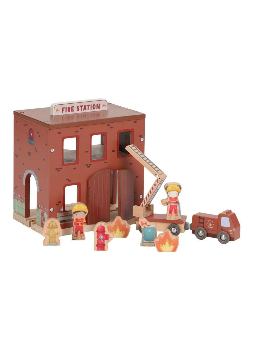 Caserne de pompiers en bois FSC - Little Dutch