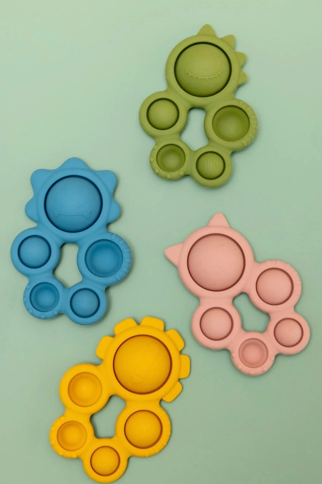Jouet sensoriel pop-it en silicone - Mr Lion - Trixie