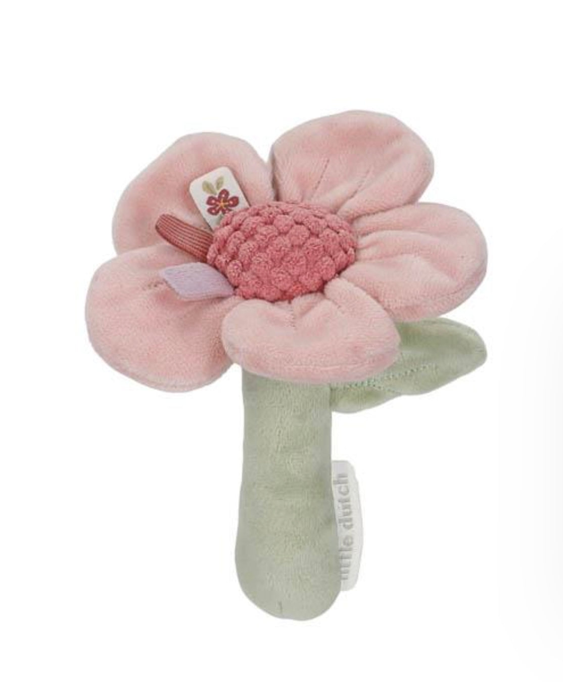 Hochet peluche fleur - Fairy Garden - Little Dutch
