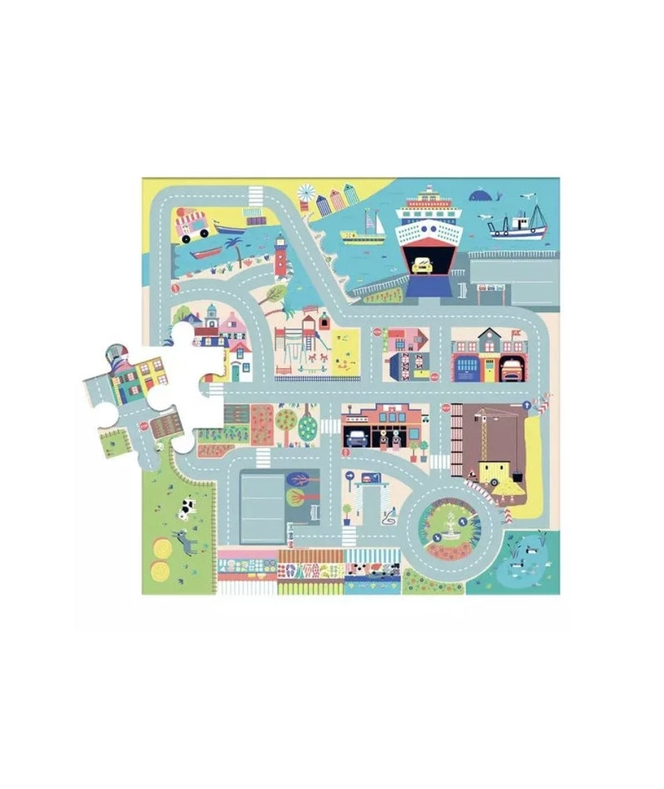 Mon circuit en puzzle - Auzou
