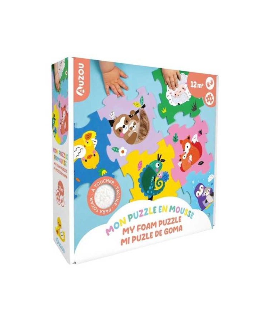 Mon puzzle en mousse - A toucher - Auzou
