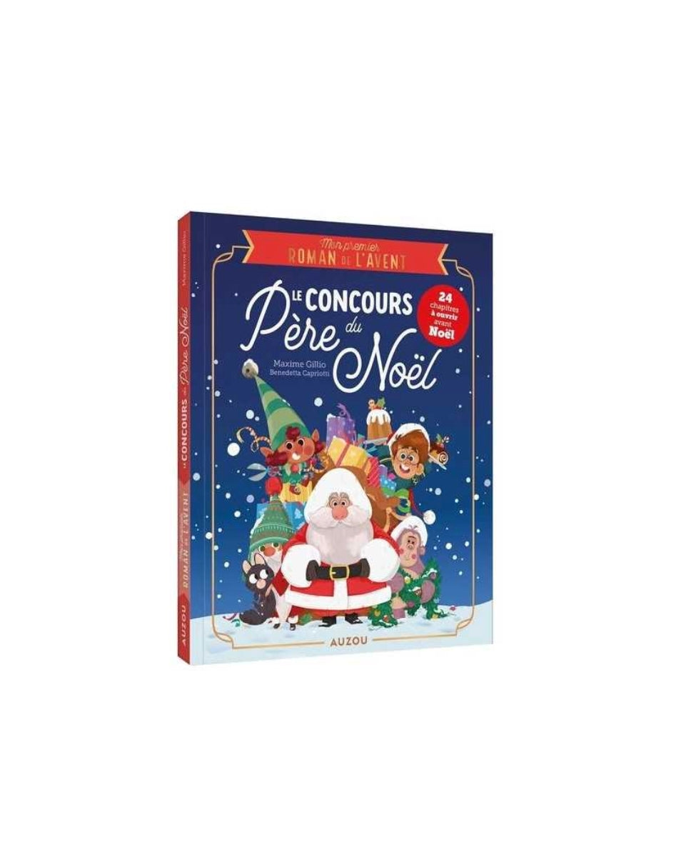 Mon Premier Roman de l'avent - Le Concours du Père-Noël - Auzou
