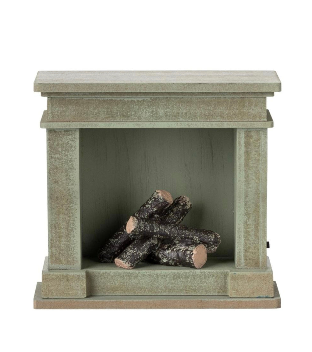 Cheminée miniature - Sauge - Maileg