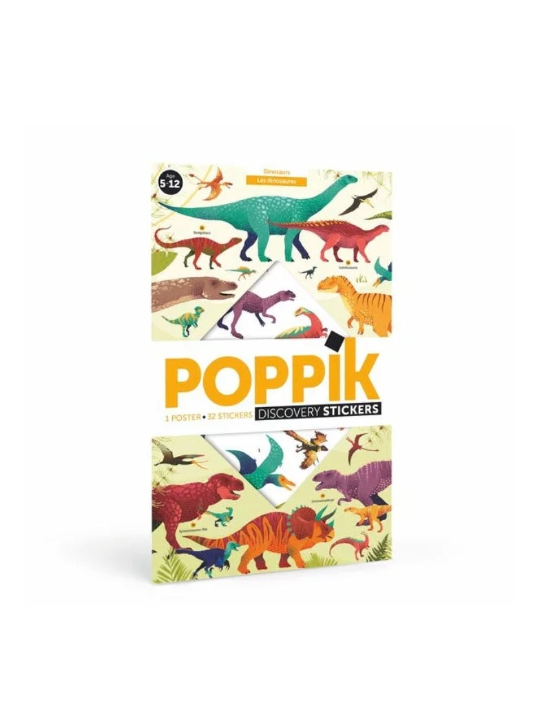 Poster et stickers - Dinosaures - Poppik