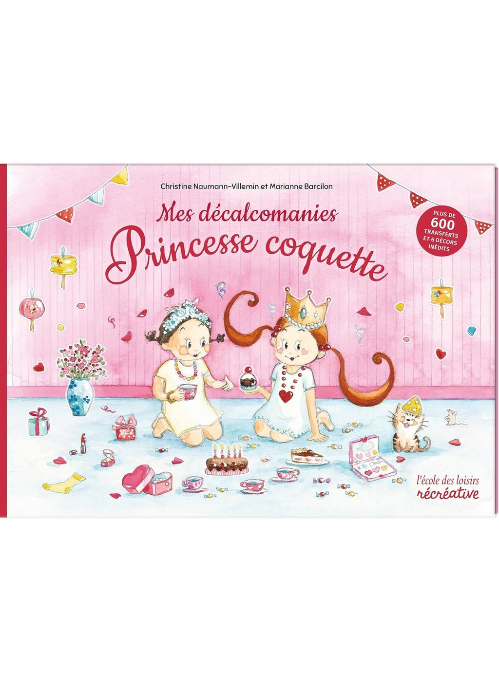 Décalcomanie - Princesse Coquette -  L'école des Loisirs