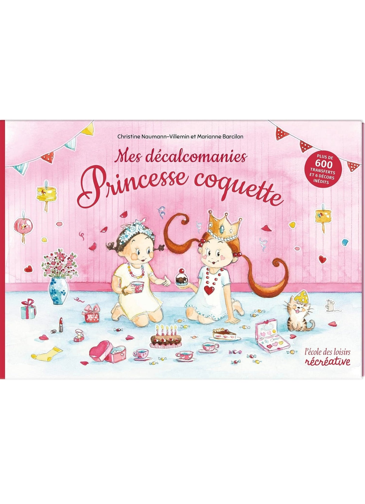 Décalcomanie - Princesse Coquette -  L'école des Loisirs