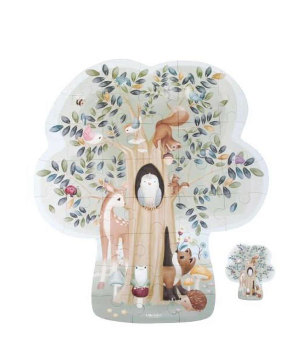 Puzzle de sol en carton FSC - Forest Friends - Little Dutch