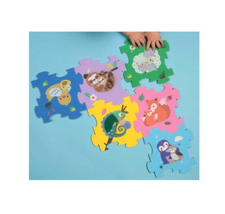 Mon puzzle en mousse - A toucher - Auzou