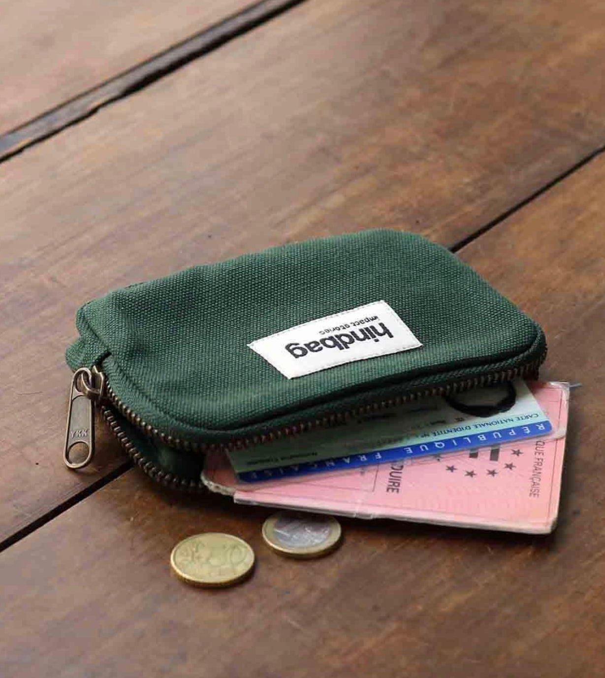 Porte-monnaie Lili - Sapin -  Hindbag