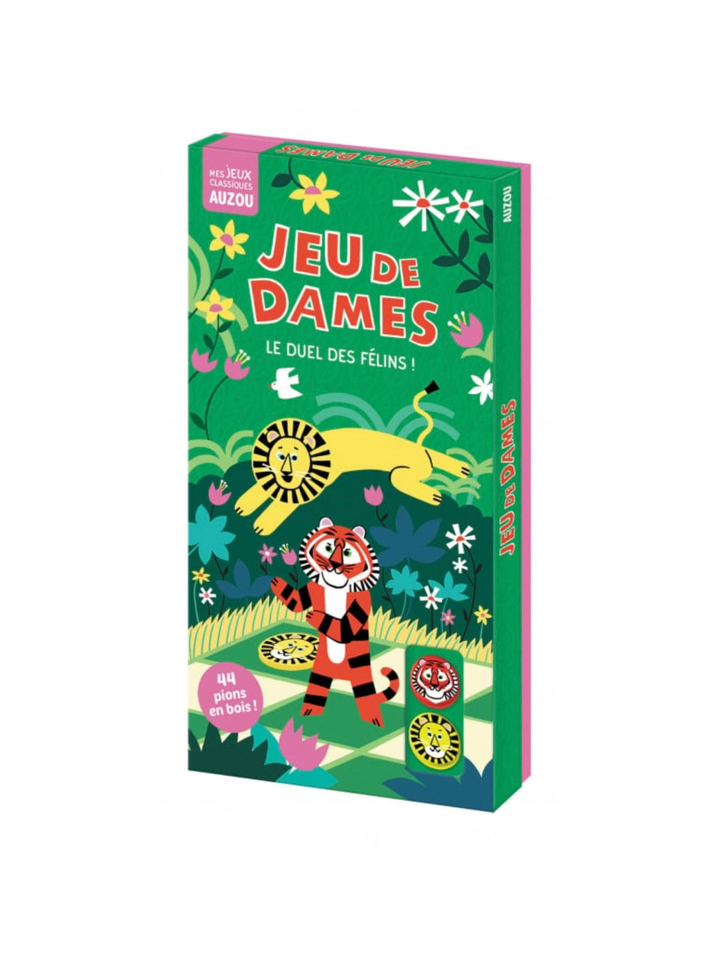 Jeu de dame - Le Duel des Felins - Auzou