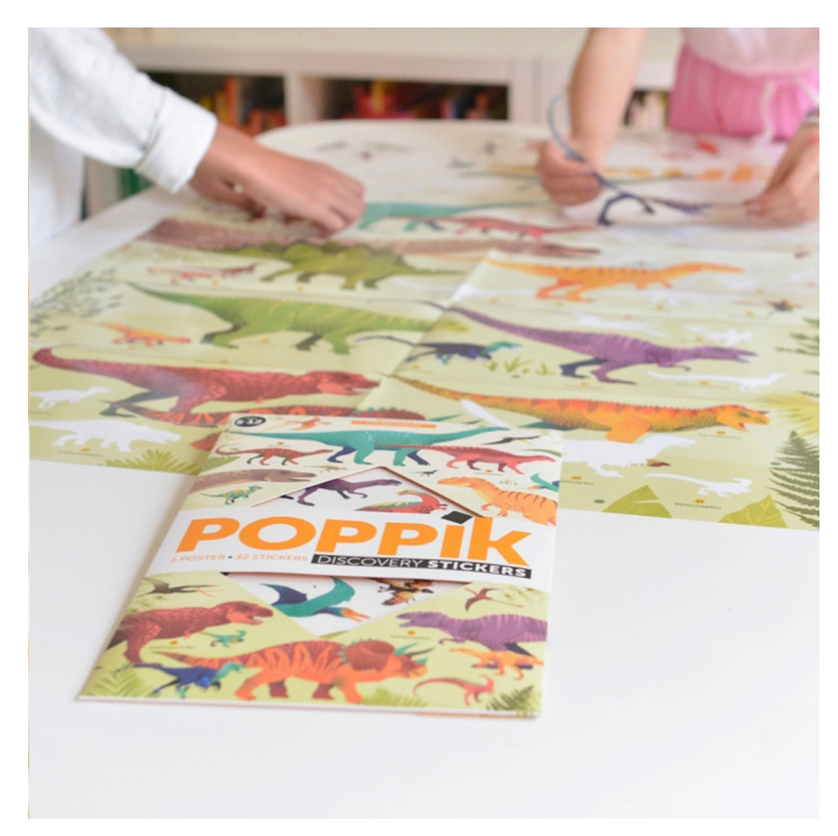 Poster et stickers - Dinosaures - Poppik