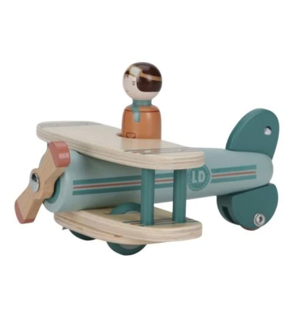 Avion avec figurine - Little Dutch