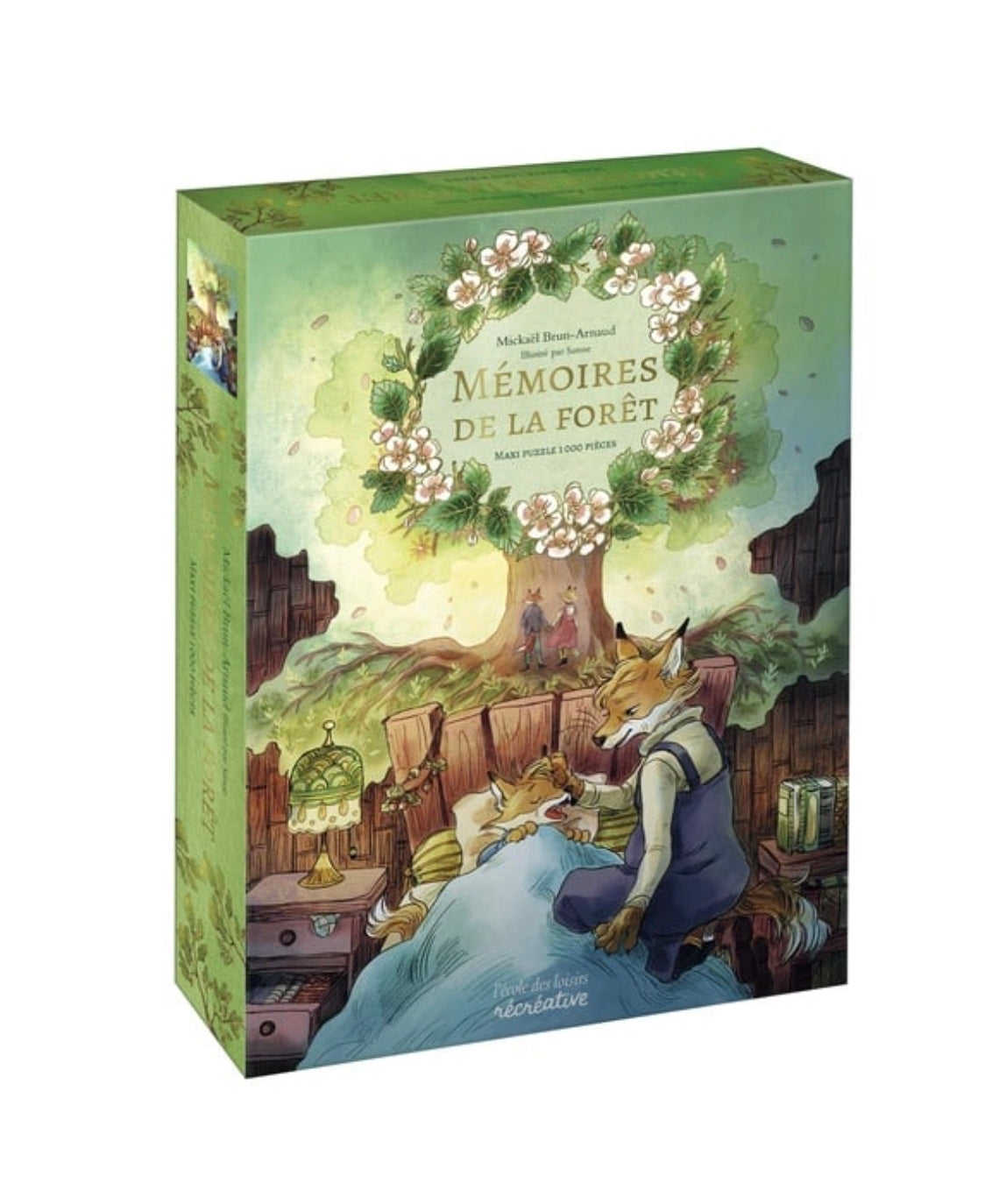 Puzzle 1000 pièces - Mémoires de la forêt - L'Ecole des Loisirs