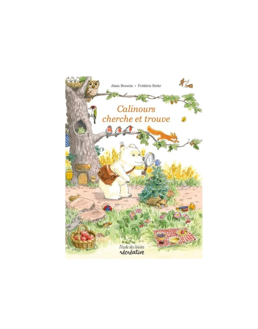 Livre Cherche et trouve - Calinours - Moulin roty