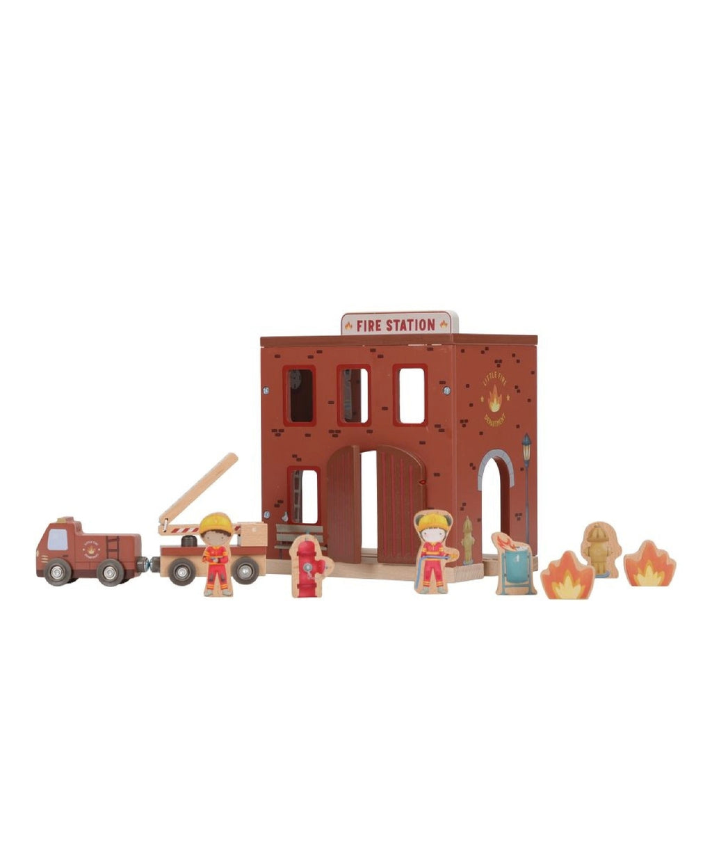 Caserne de pompiers en bois FSC - Little Dutch