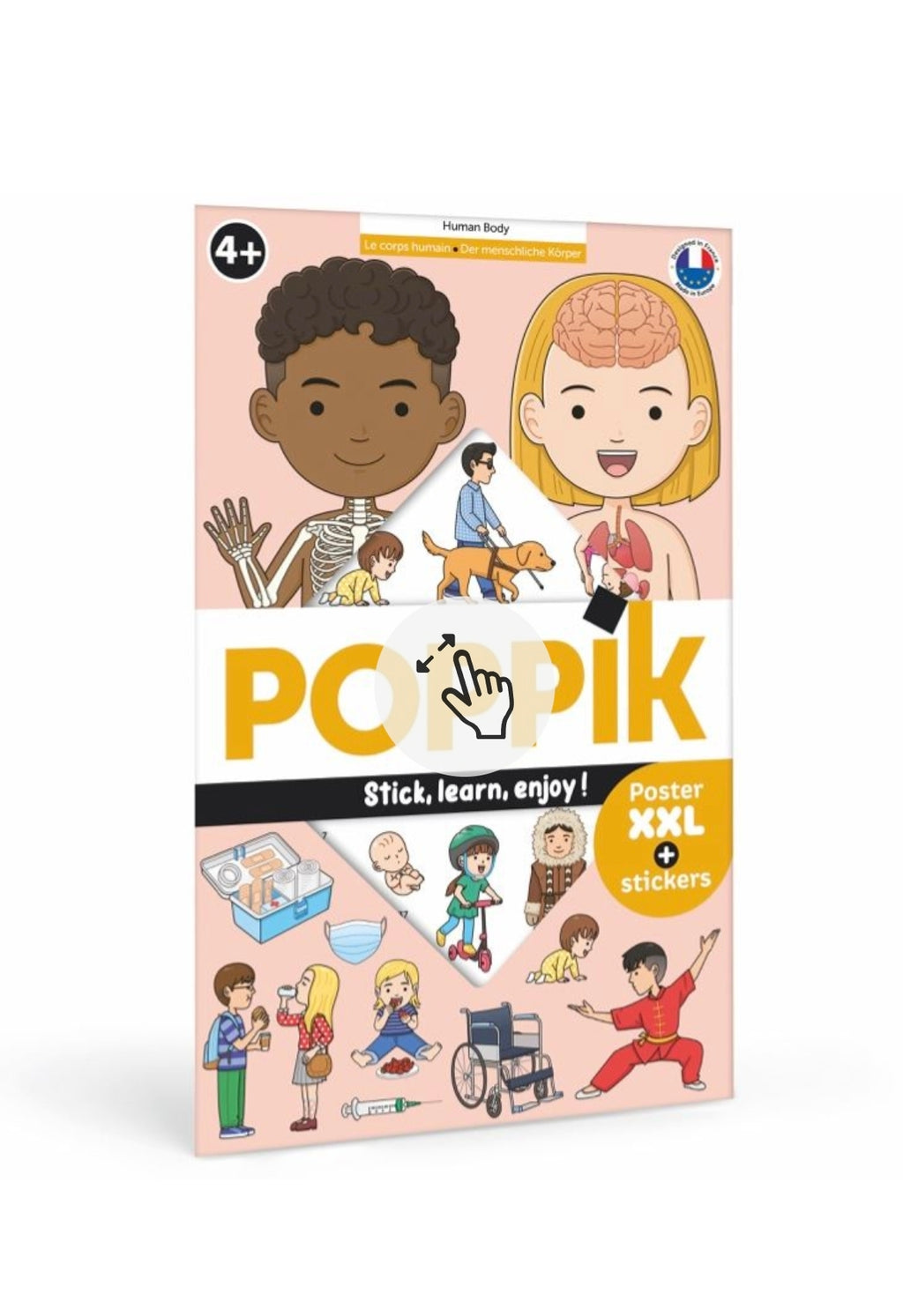 Poster et stickers - Corps Humain - Poppik