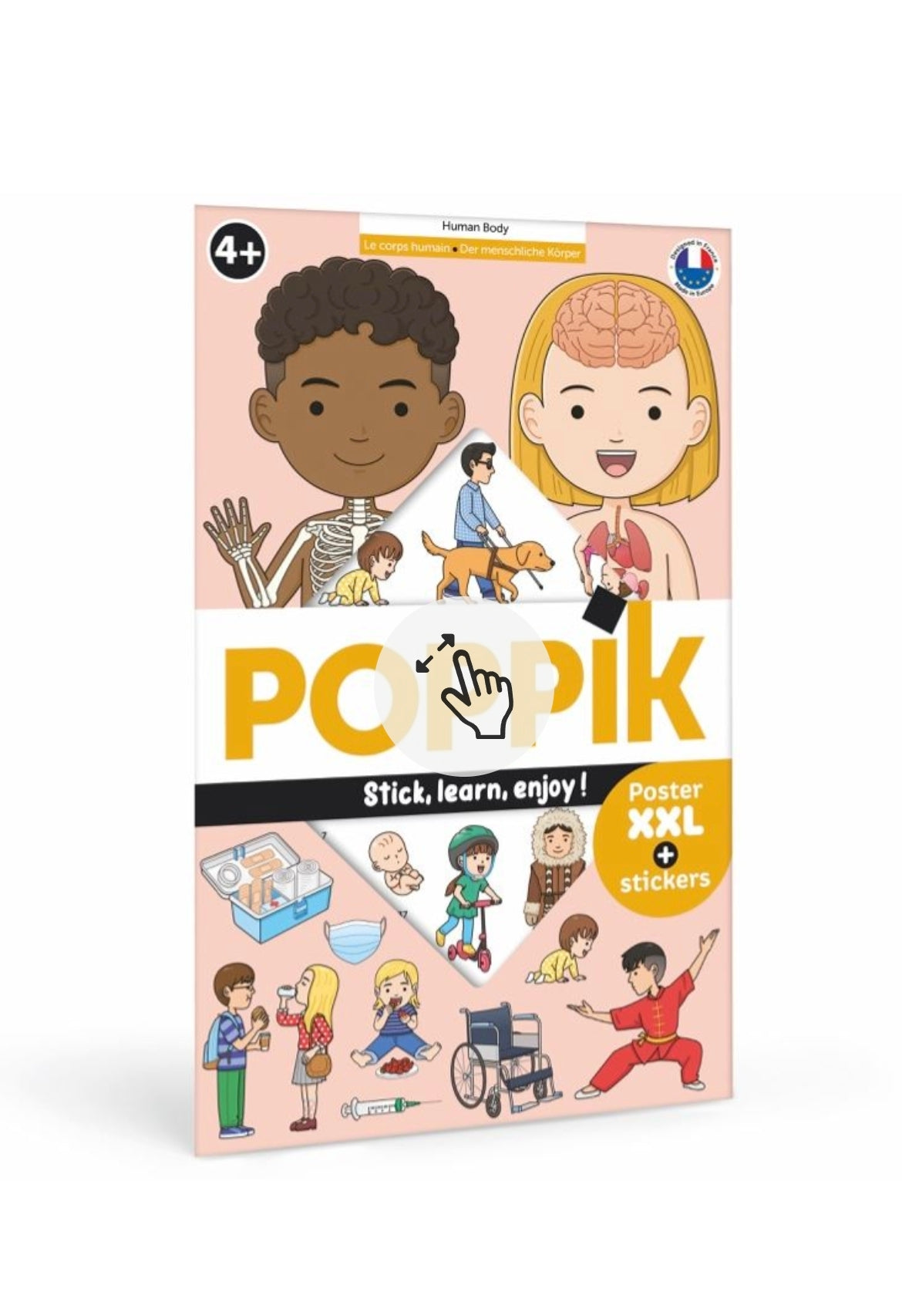 Poster et stickers - Corps Humain - Poppik