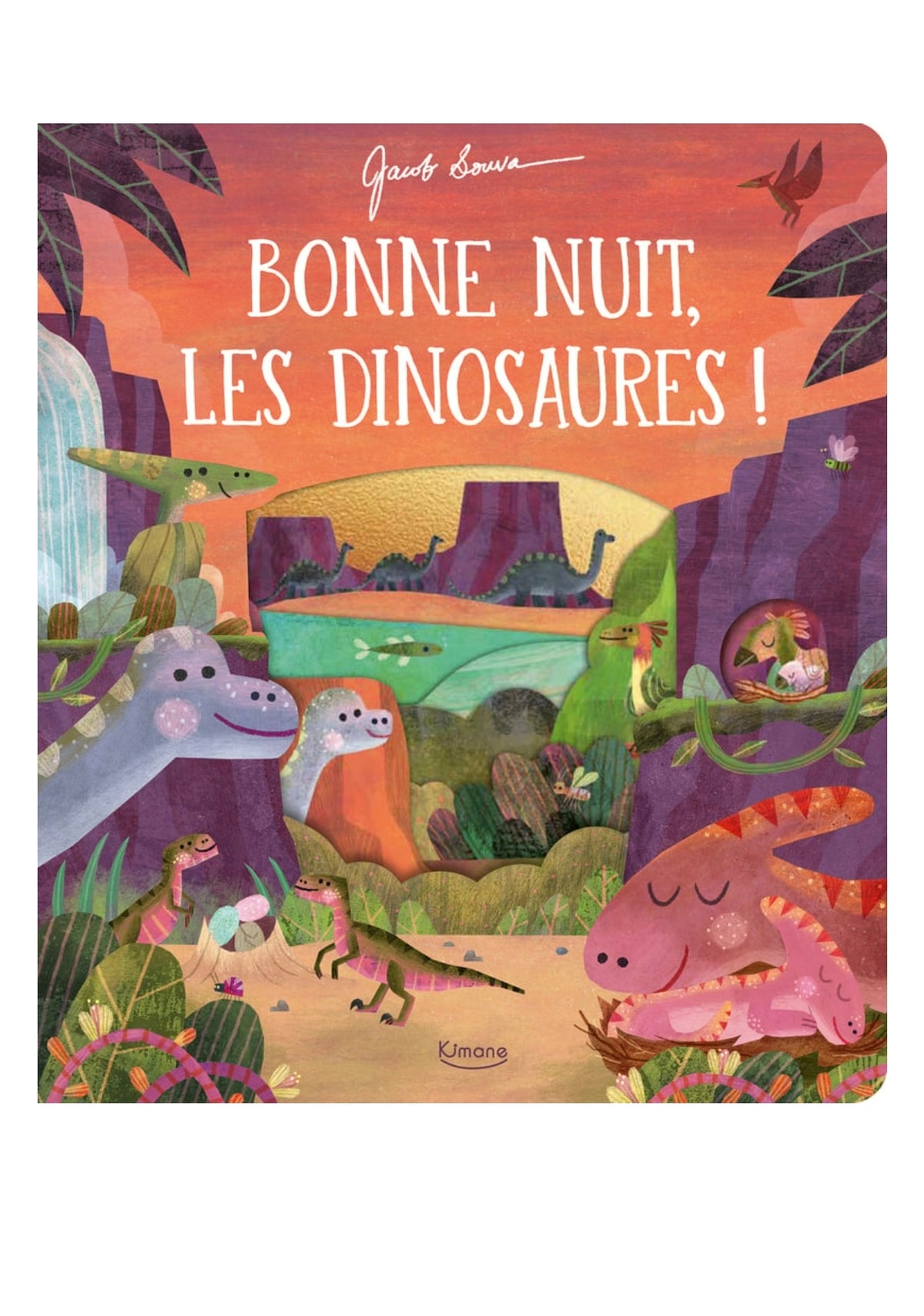 Livre - Bonne nuit les dinosaures - Kimane