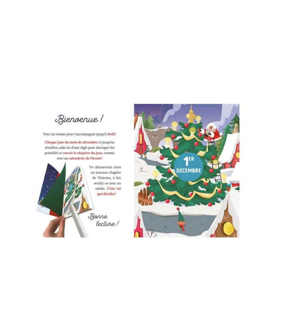 Mon Premier Roman de l'avent - Le Concours du Père-Noël - Auzou