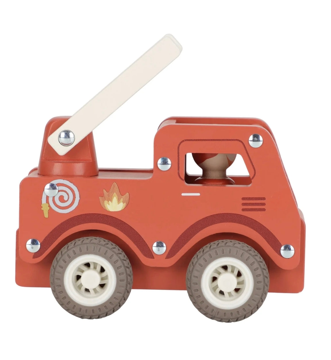 Camion de pompiers en bois FSC - Little Dutch