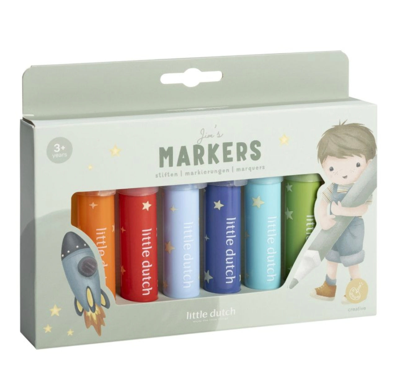 Feutres pour petits - Jim - Little Dutch