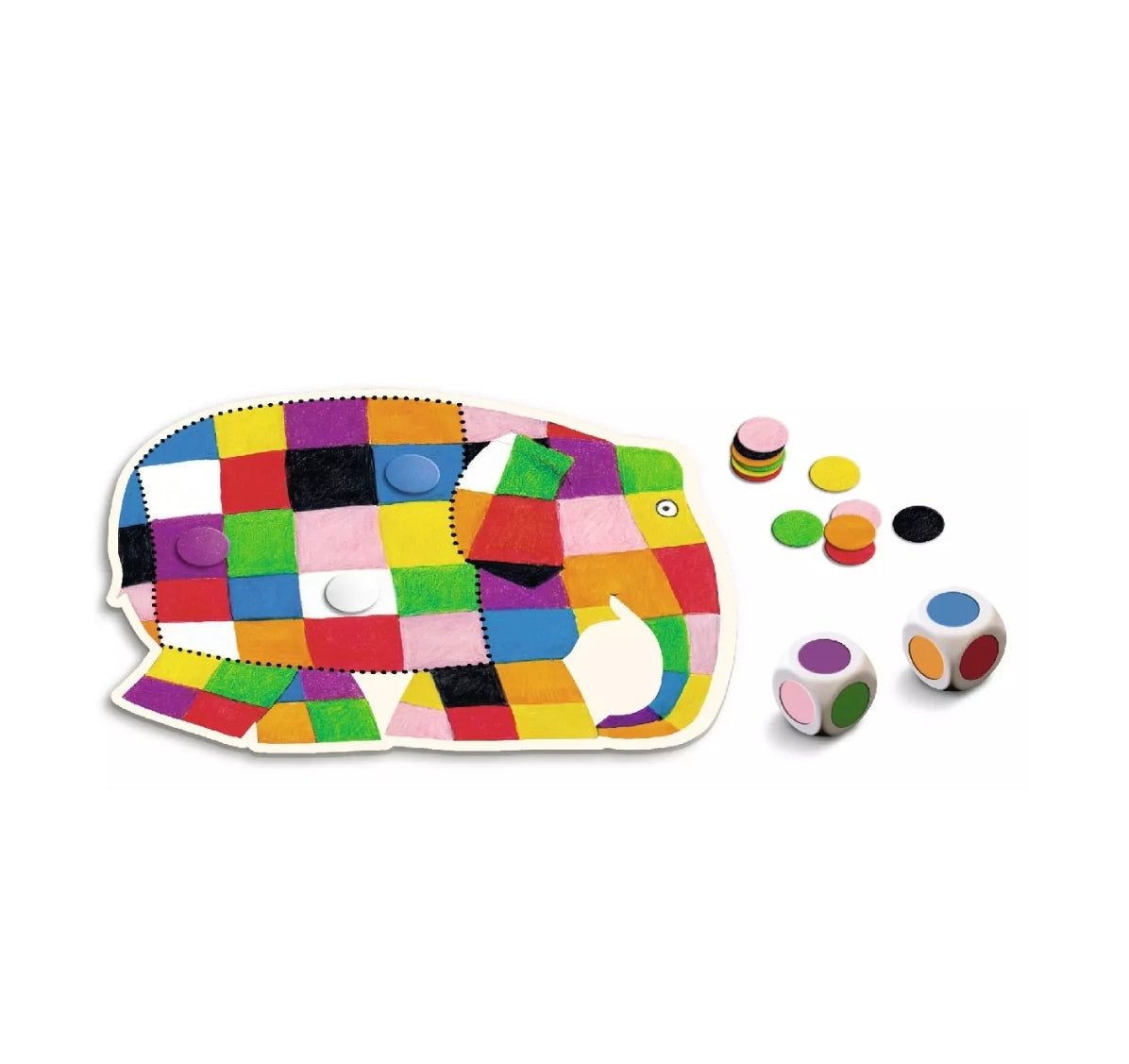 Jeu des couleurs - Elmer - Ecole des loisirs