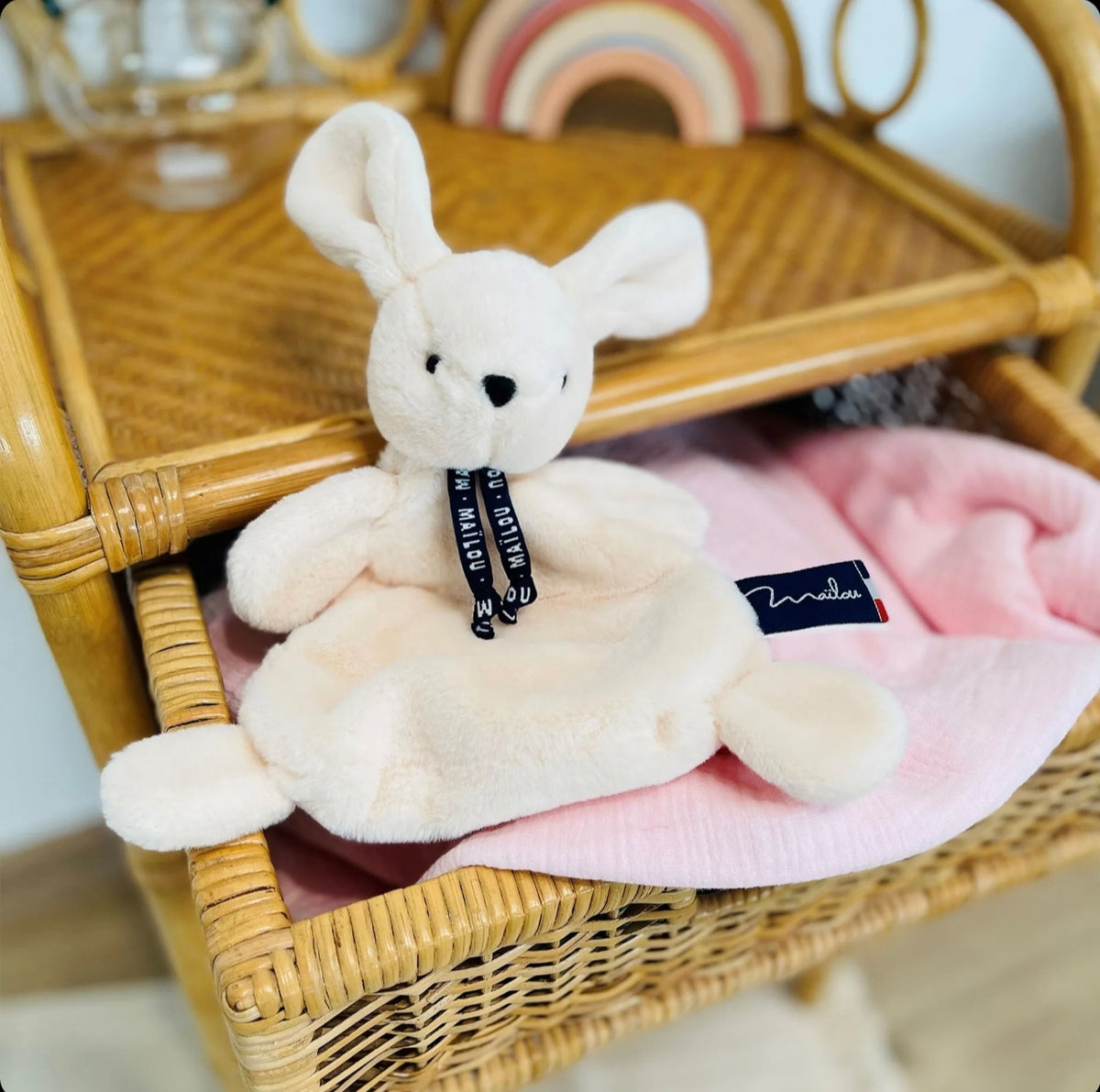 Doudou Dorlotin Lapin - Ivoire - Maïlou