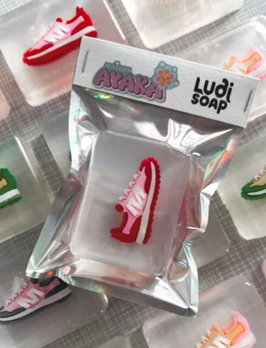 Savon artisanal - Basket rouge - Ludi Soap x Maison Yaka
