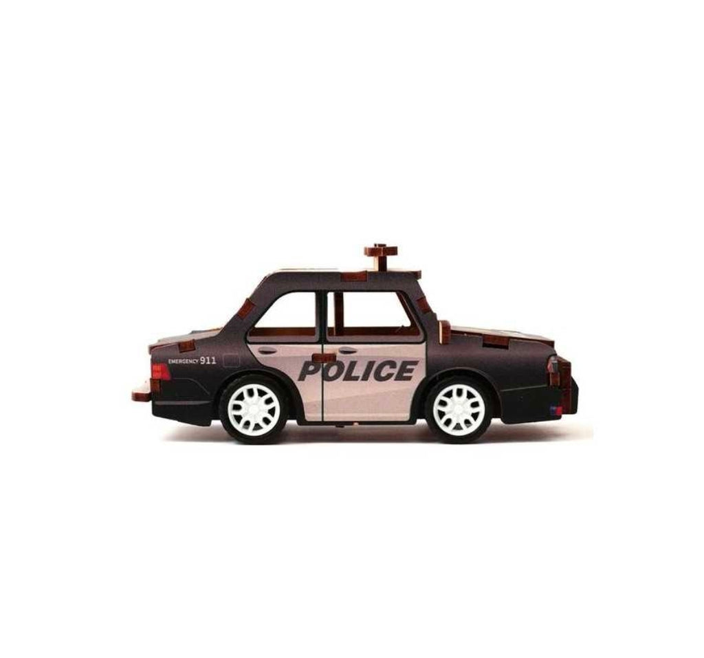 Maquette bois - Véhicule  Police - Graine Créative