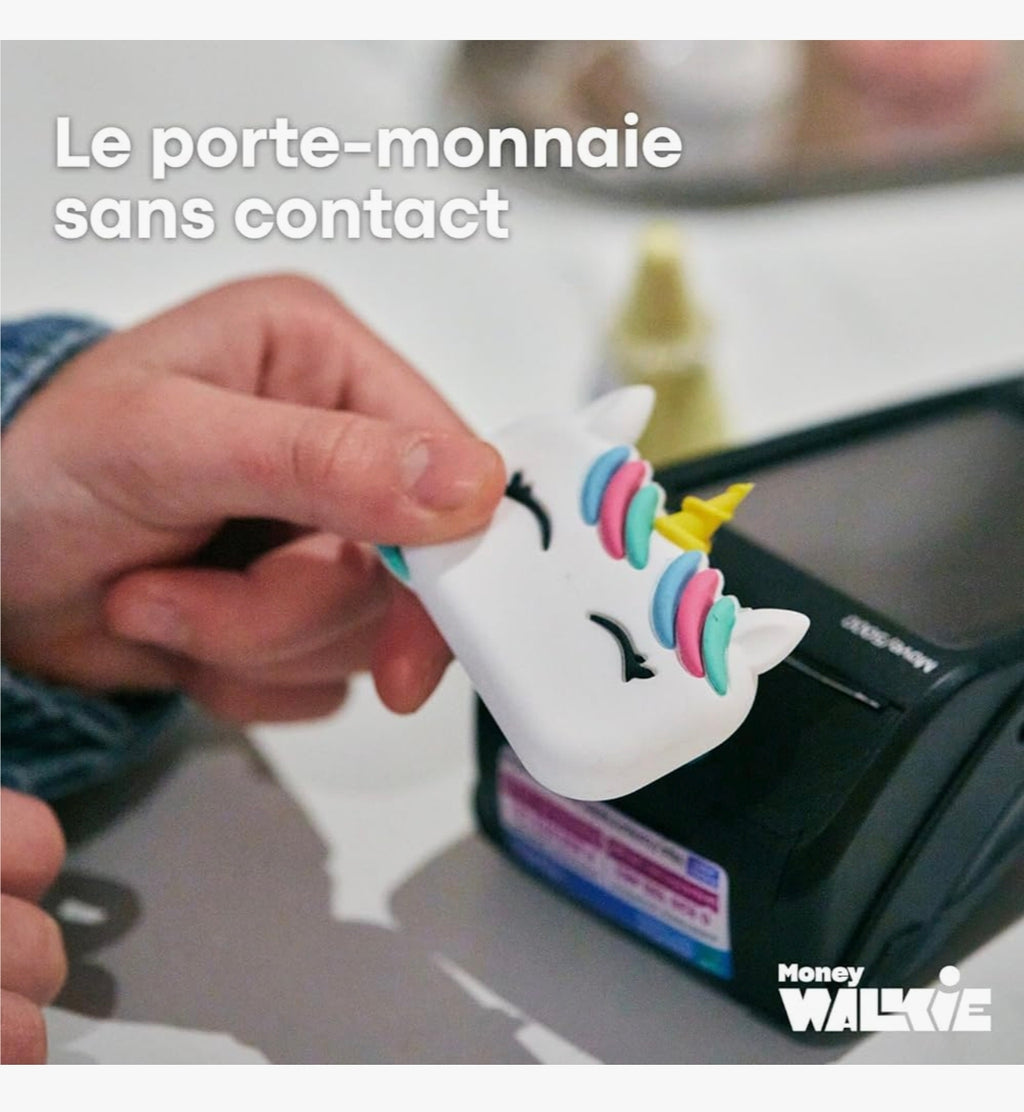 Porte-monnaie sans contact - Licorne - Money Walkie