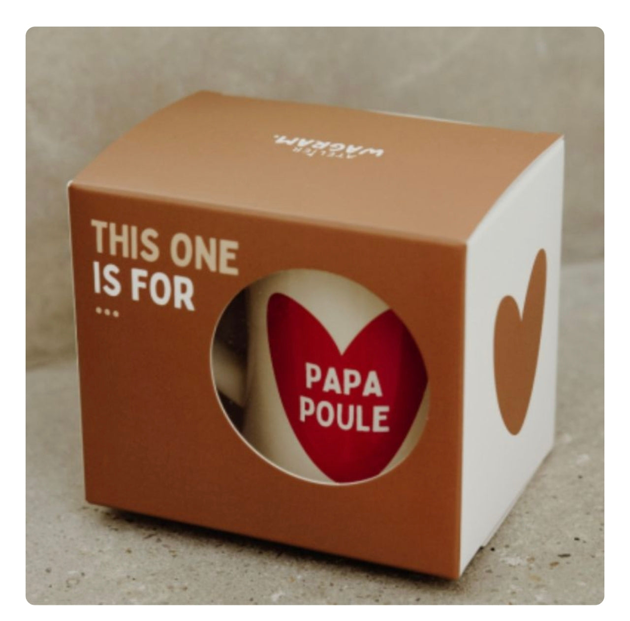 Mug - Papa Poule  - Atelier Wagram