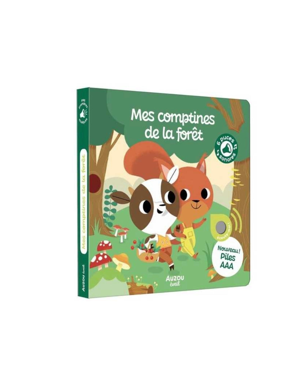 Livre sonore - Mes Comptines de la forêt - Auzou