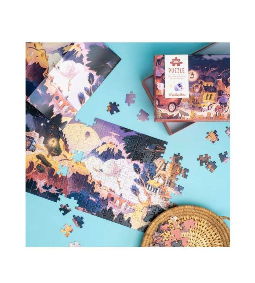 Puzzle 350 pièces - La Vallée Mystérieuse - Moulin Roty
