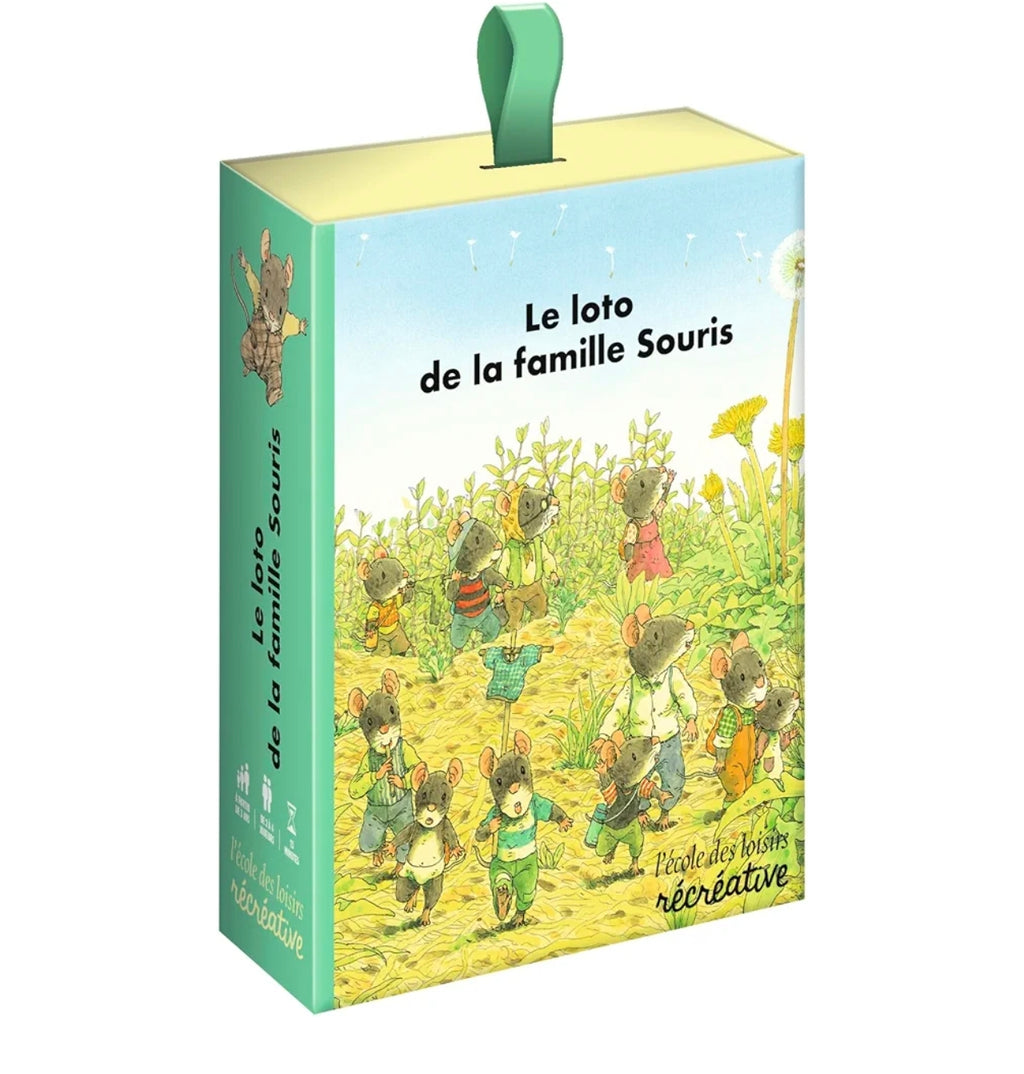 Jeu Le Loto de la Famille Souris - L'Ecole des Loisirs