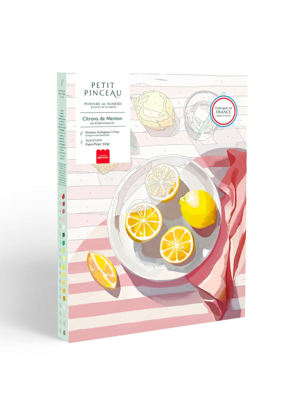 Peinture au numéro - Citron de Menton - La Petite Epicerie