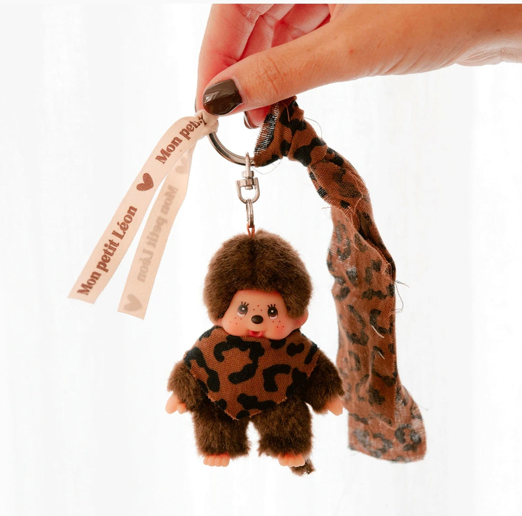 Porte-clés Grigri Kiki - Léopard Marron - Mon Petit Léon