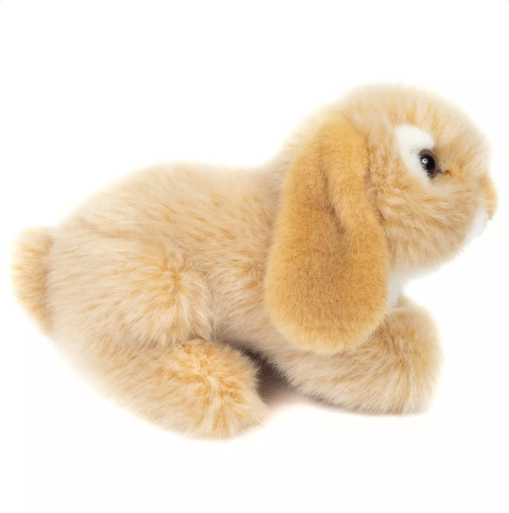 Peluche lapin bélier couché 18 cm - Beige - Teddy Hermann