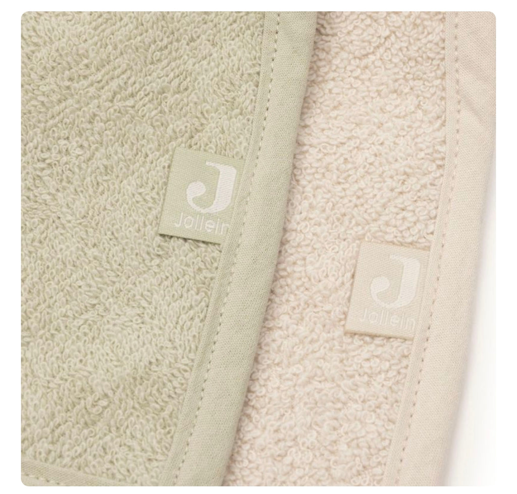 Set de 2 bavoirs bandana -  Matcha/Sand - Jollein