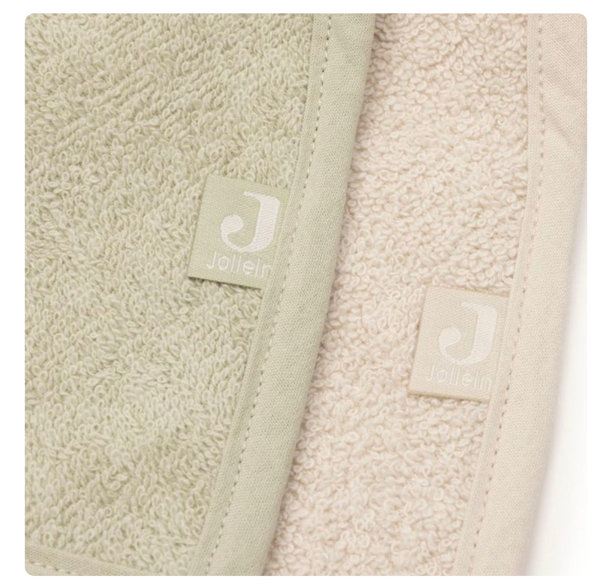Set de 2 bavoirs bandana -  Matcha/Sand - Jollein