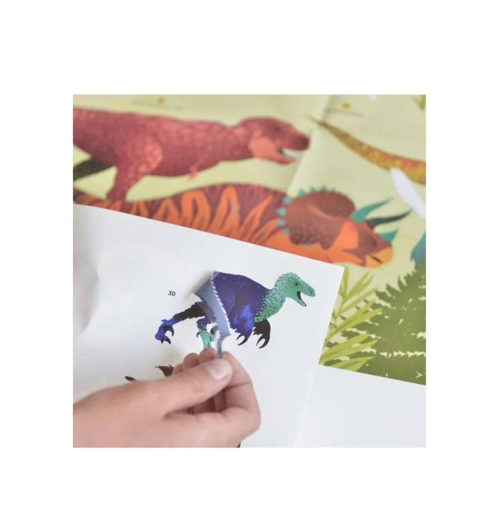 Poster et stickers - Dinosaures - Poppik