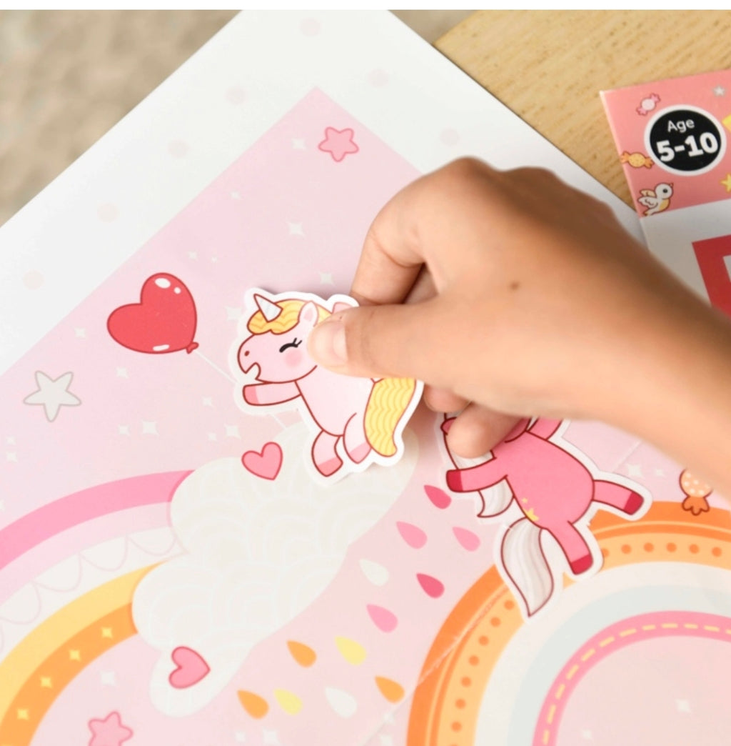 Poster et stickers - Licorne - Poppik