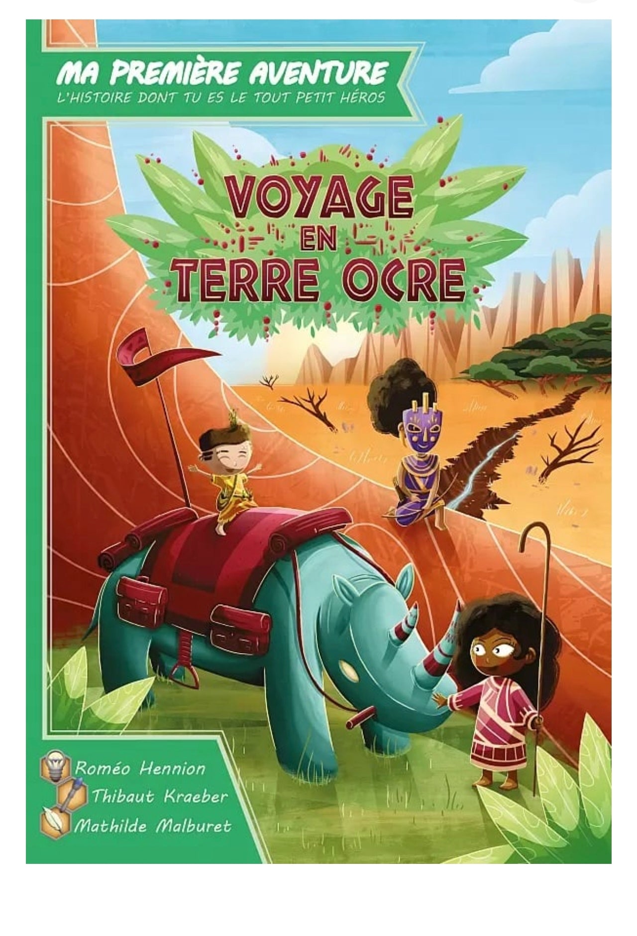 Livre Ma Première Aventure - Voyage en Terre Ocre