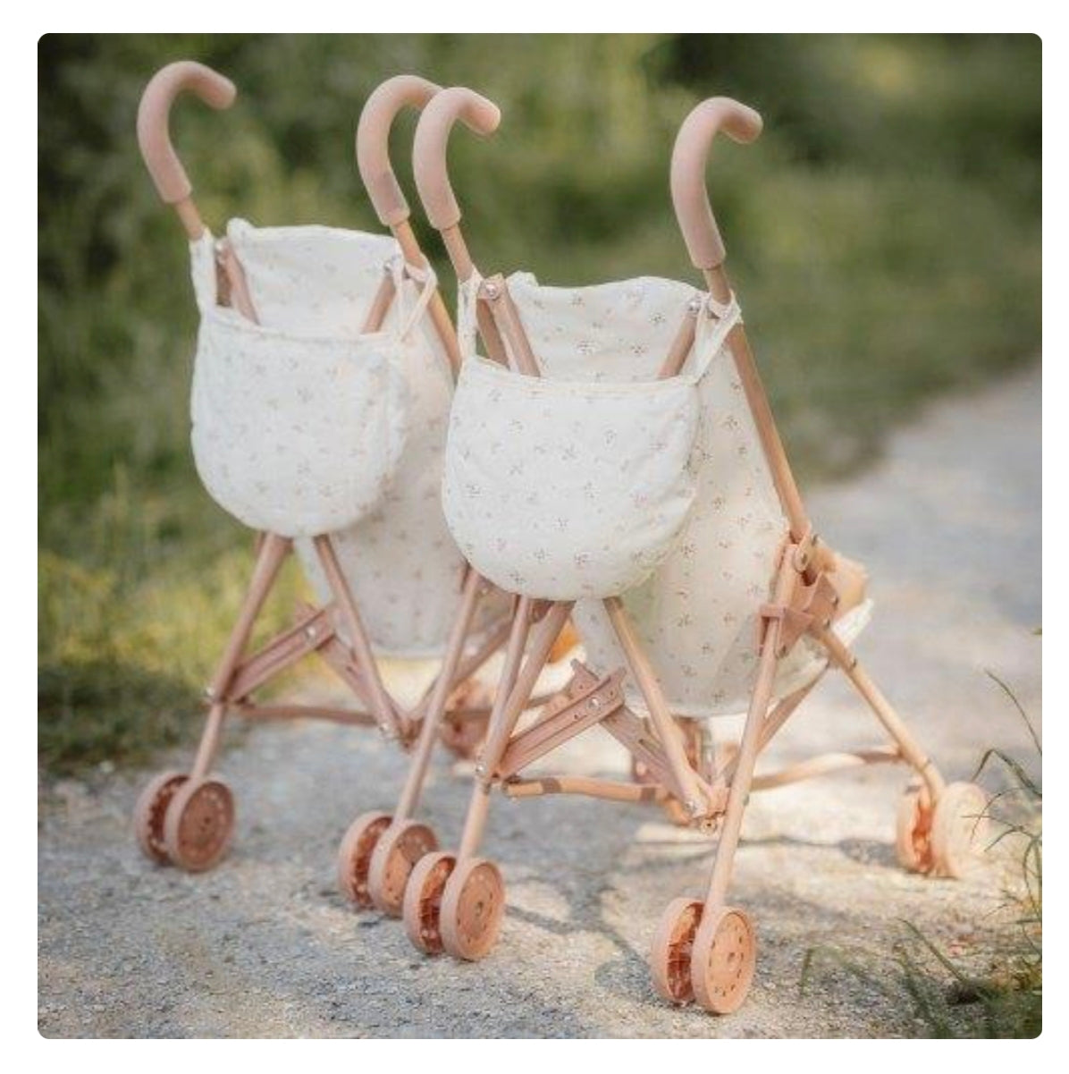 Poussette pour poupée - White Meadows - Little Dutch