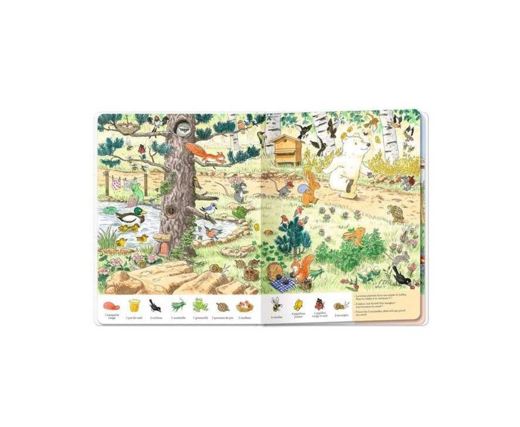 Livre Cherche et trouve - Calinours - Moulin roty