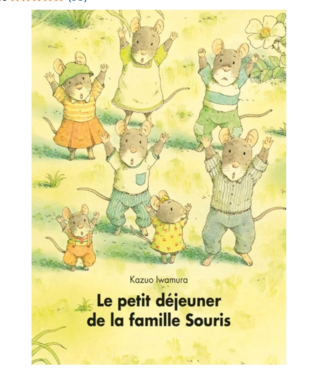 Livre - Le petit déjeuner de la famille souris - Moulin Roty