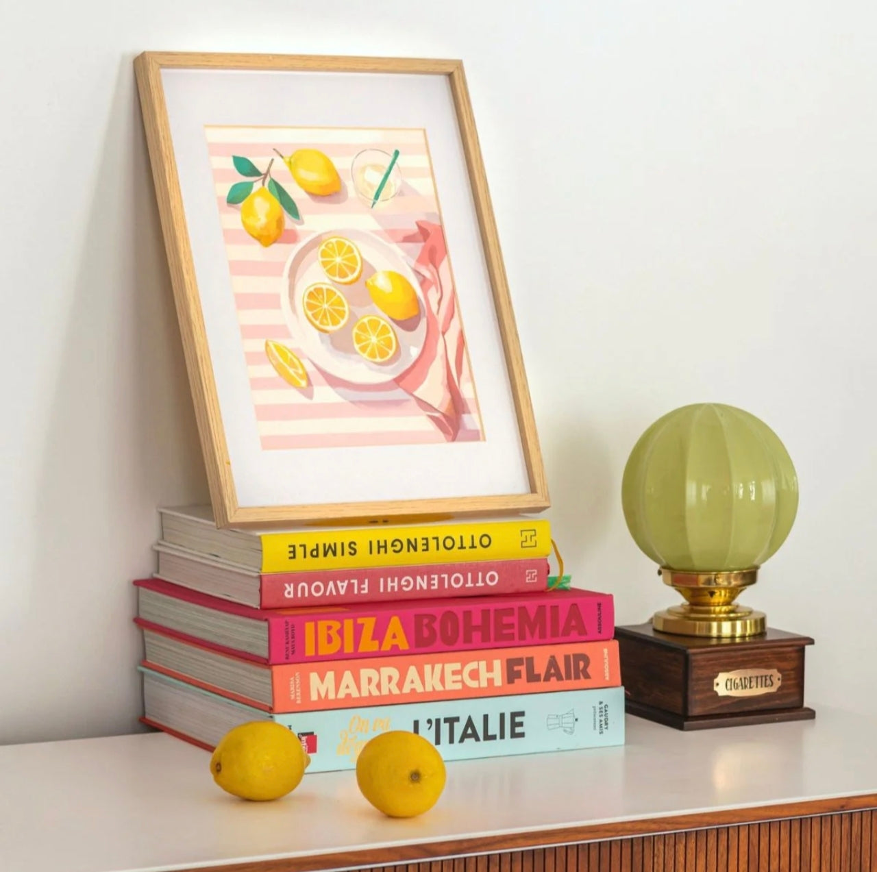 Peinture au numéro - Citron de Menton - La Petite Epicerie