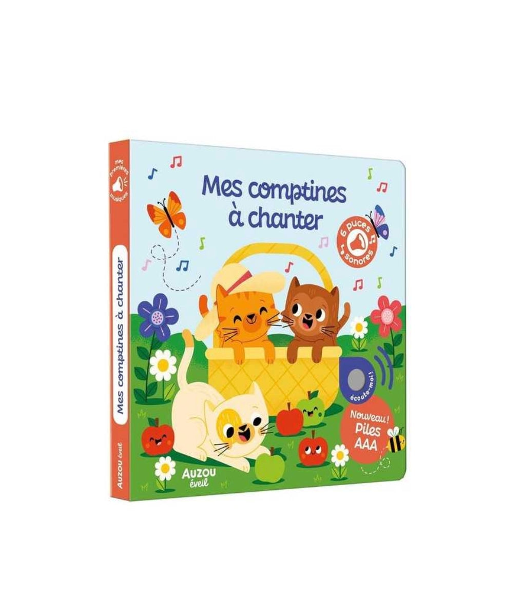 Livre sonore - Mes comptines à chanter - Auzou