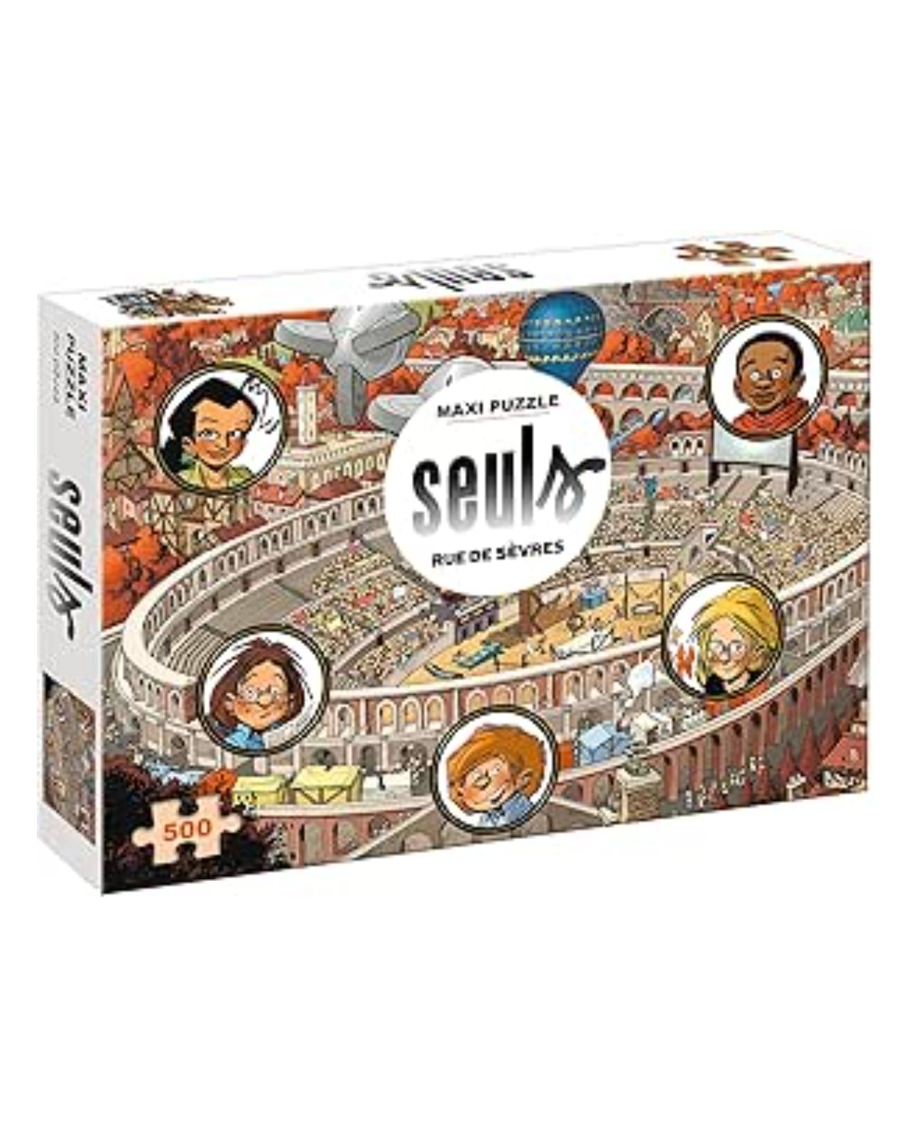 Puzzle 500 pièces - Seuls - L'école des Loisirs