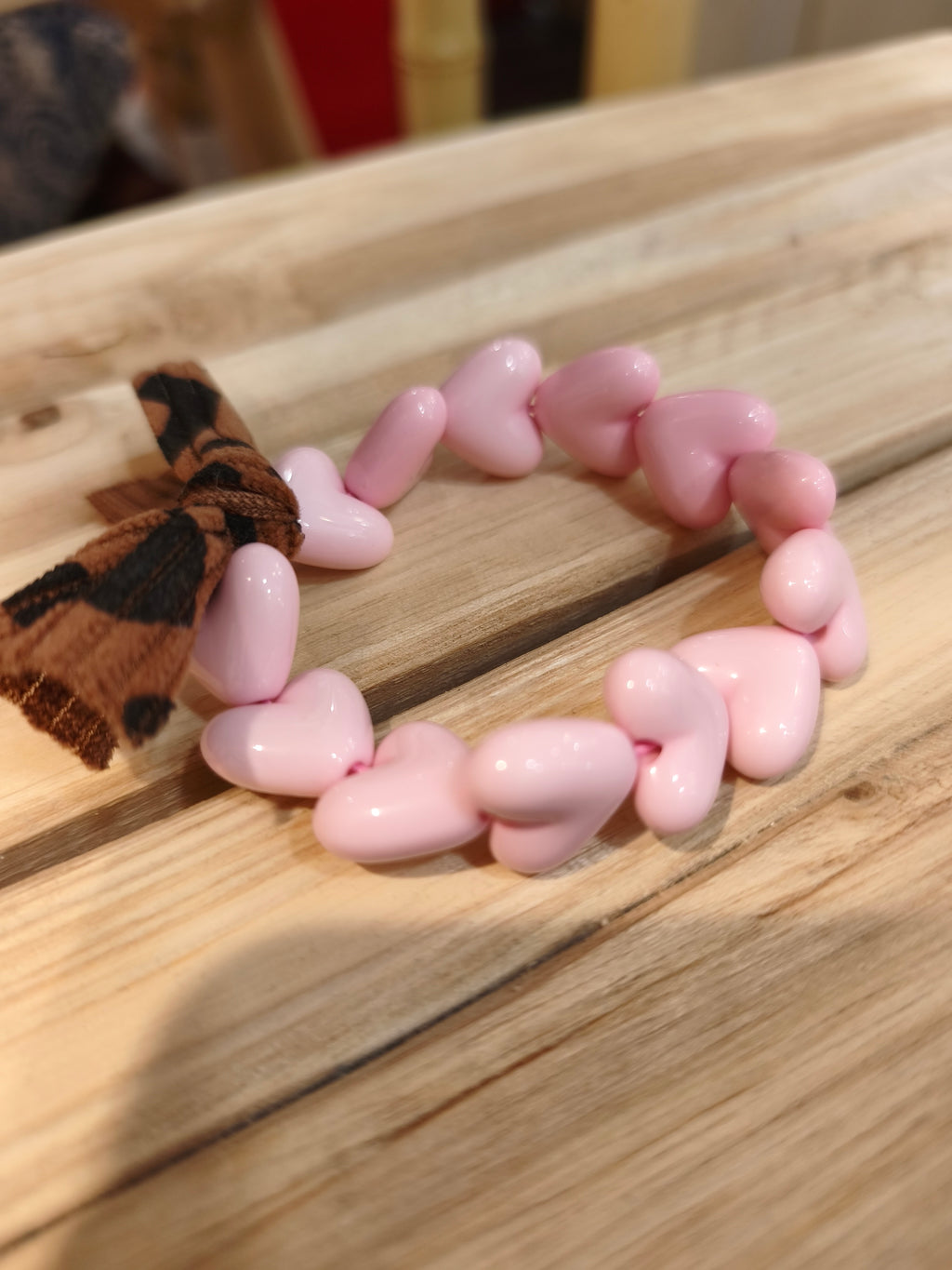 Bracelet adulte - Maxi coeurs - Gaga